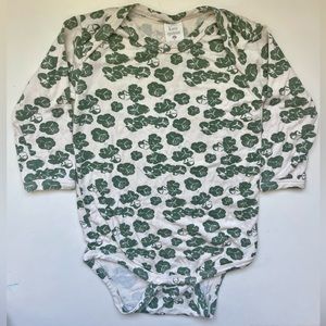 Kate Quinn Lucky Clover Bamboo Onesie